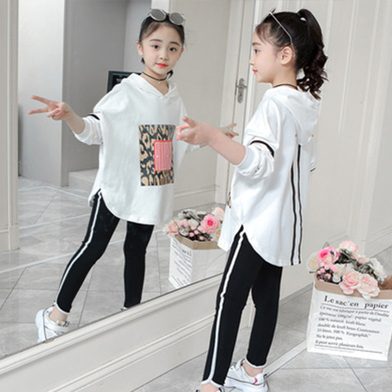 Kids clothes girls Autumn spring clothing sets long sleeve cotton tops +pants tracksuit Boutique Children clothes outfit